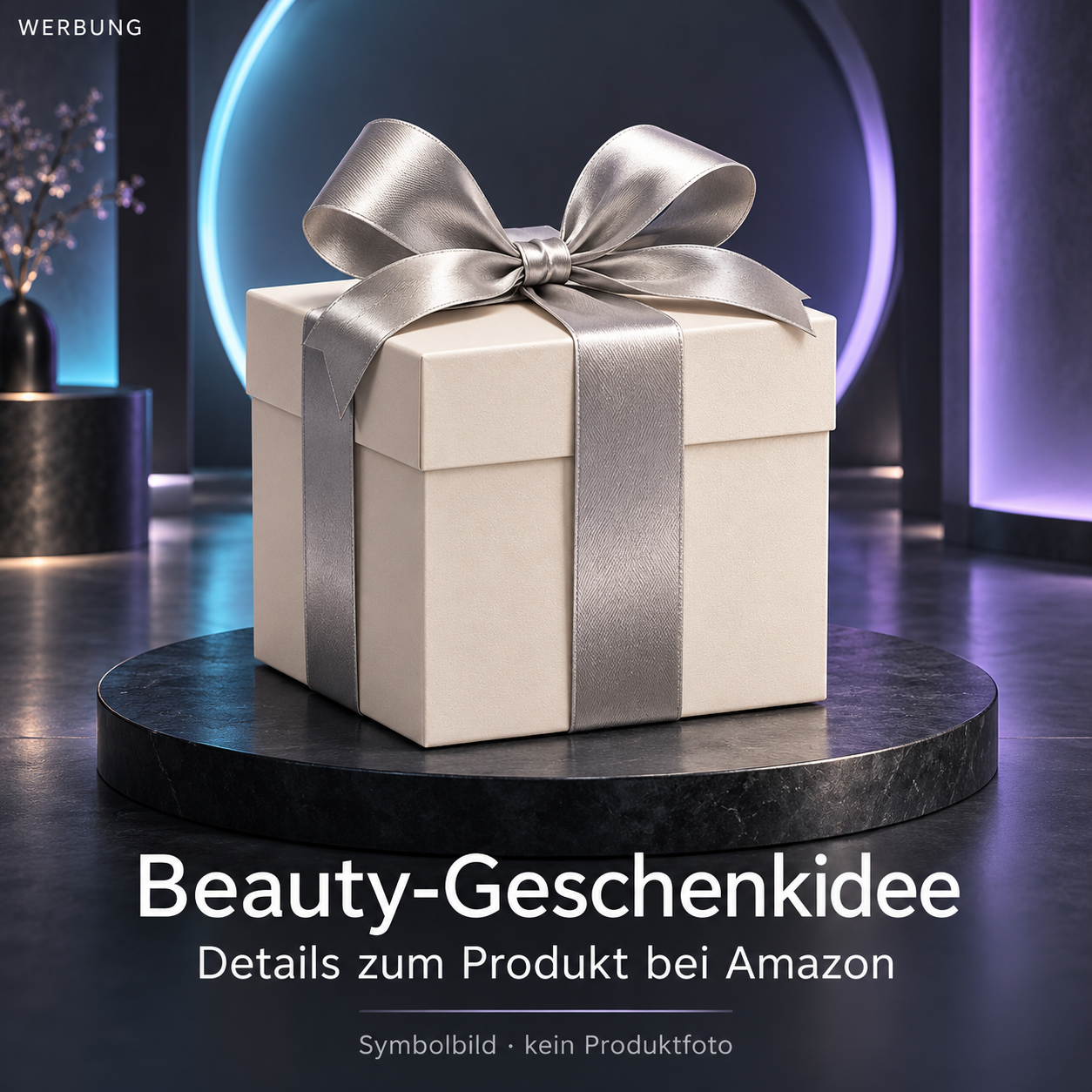 Neutrale geschlossene Geschenkbox als Symbolbild. Kein Produktfoto und keine Darstellung des Lieferumfangs.